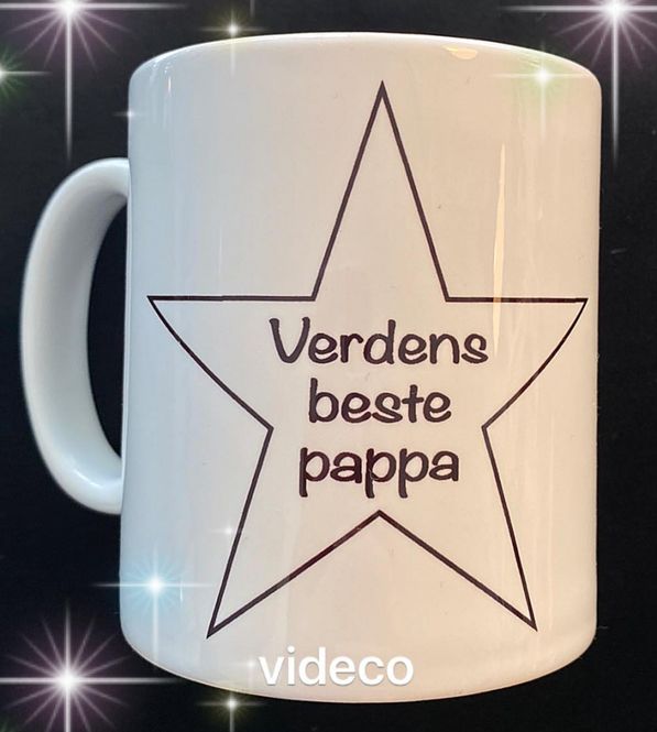 Hovedbilde Kopp, Verdens beste pappa/bonuspappa m/stjerne
