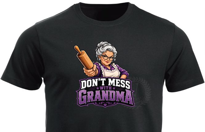 Hovedbilde T-shirt / Hoodie -  Don´t mess with grandma