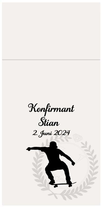 Serviett, Skating