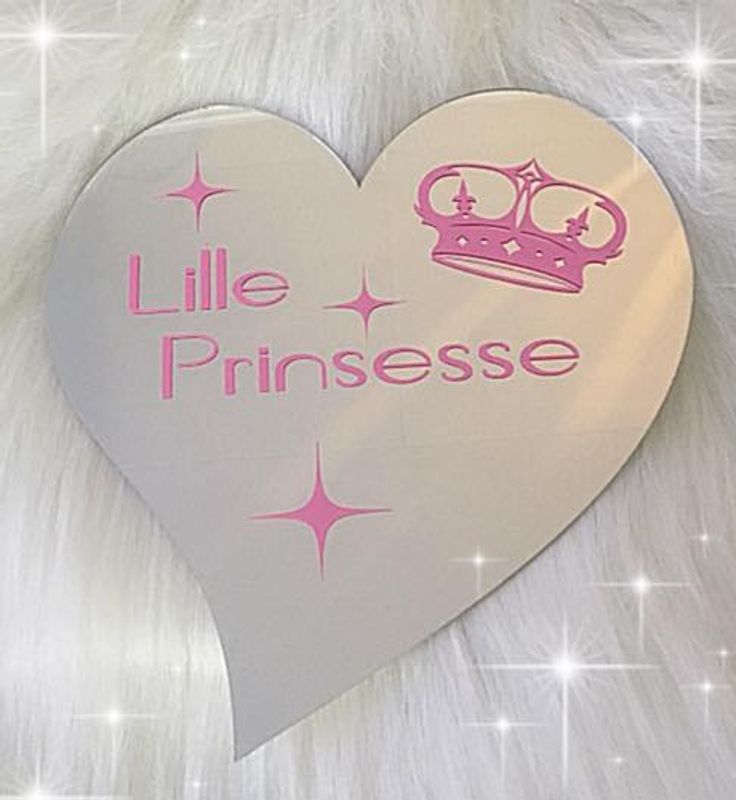 Speilhjerte- Prinsesse / Prins