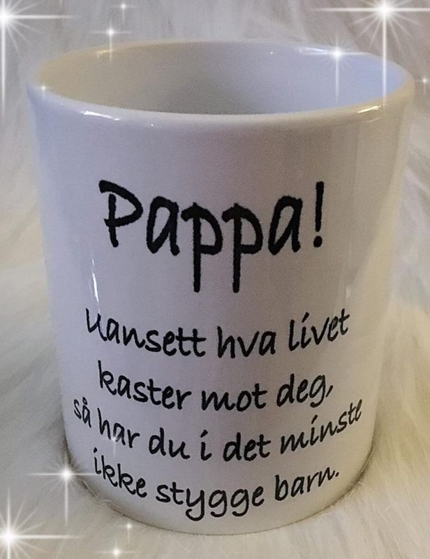 Kopp. Mamma / pappa