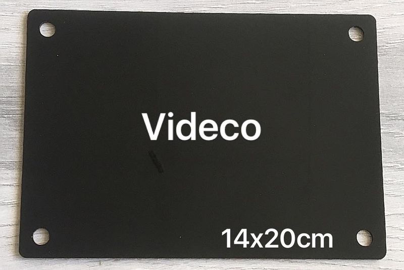 Akrylskilt - Rektangel 200x140 mm