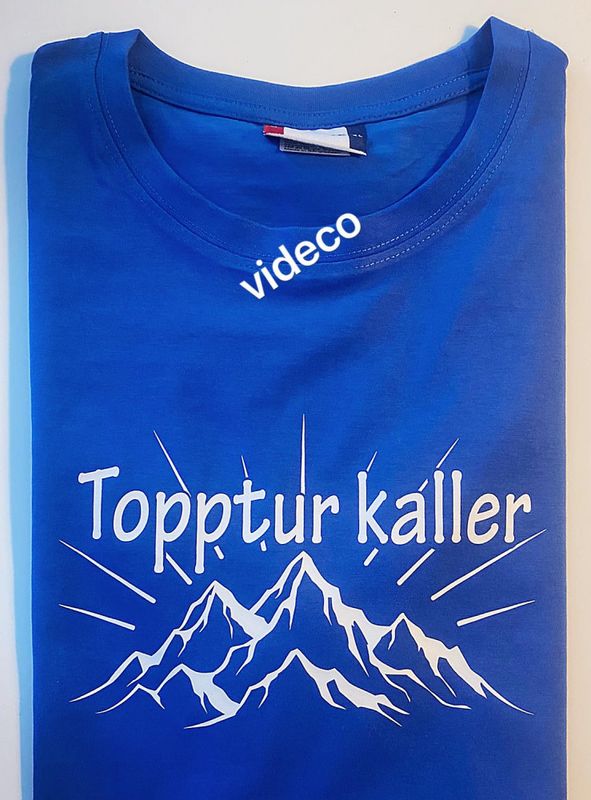 T-shirt, Topptur kaller