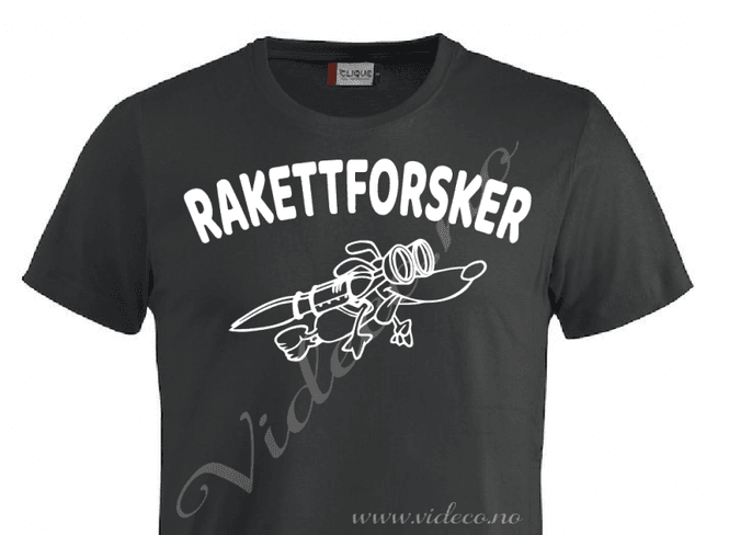Hovedbilde T-shirt - Rakettforsker