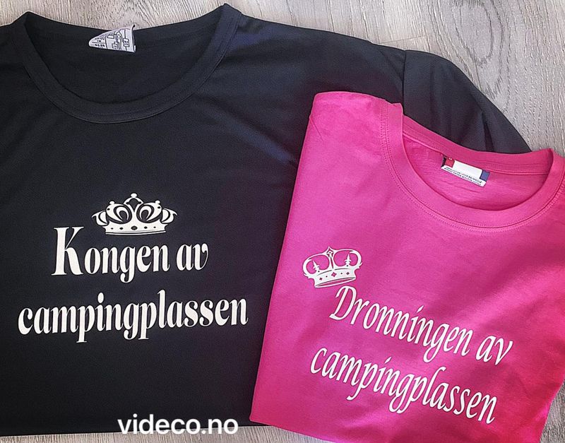 T-shirt, Dronningen av campingplassen