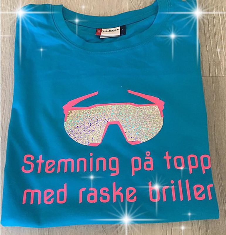 T-SHIRT- raske briller