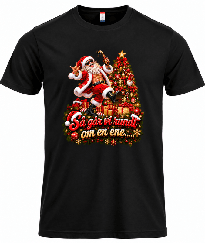 T-shirt /hoodie - Så går vi rundt om en ene..... 
