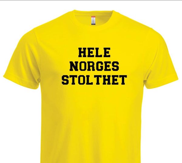 T-shirt - Hele norges stolthet