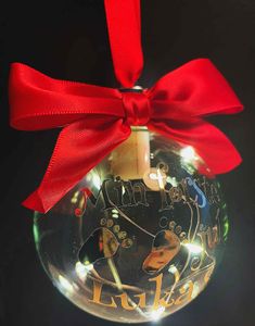 Hovedbilde Julekule m/lys -min første jul