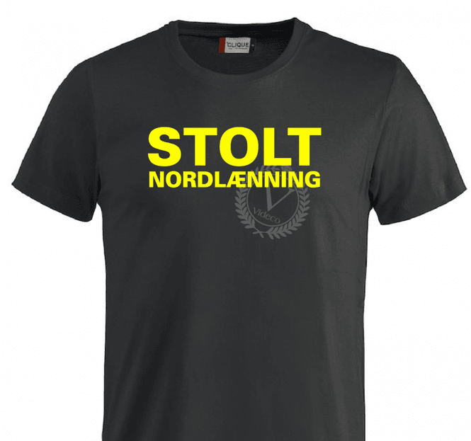 Hovedbilde T-shirt, Stolt nordlænning