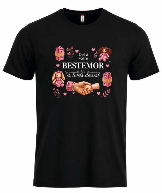Hovedbilde T-shirt / Hoodie  - Det å være BESTEMOR er livets dessert