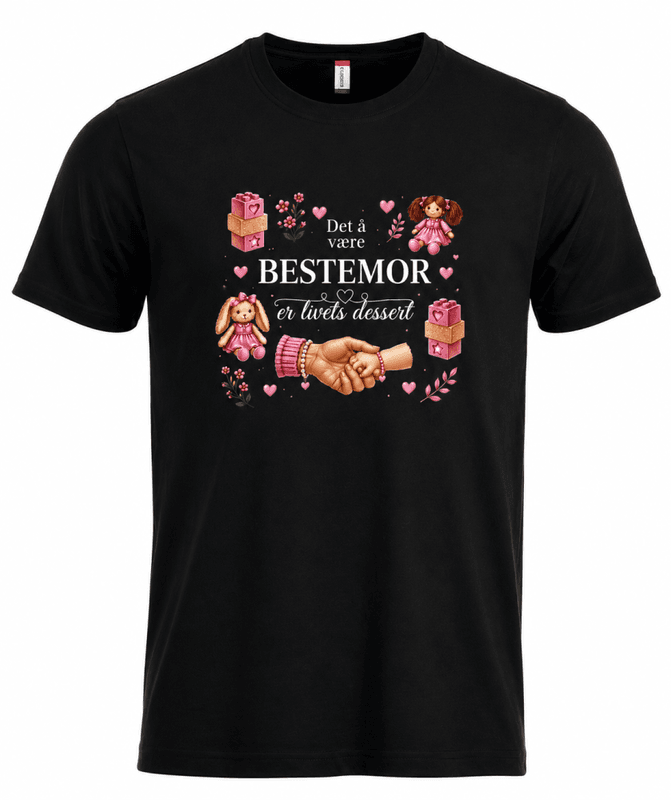 T-shirt / Hoodie  - Det å være BESTEMOR er livets dessert
