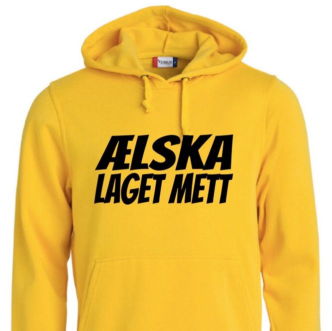 Hovedbilde T-shirt , collage ,  hoodie -  Ælska laget mett