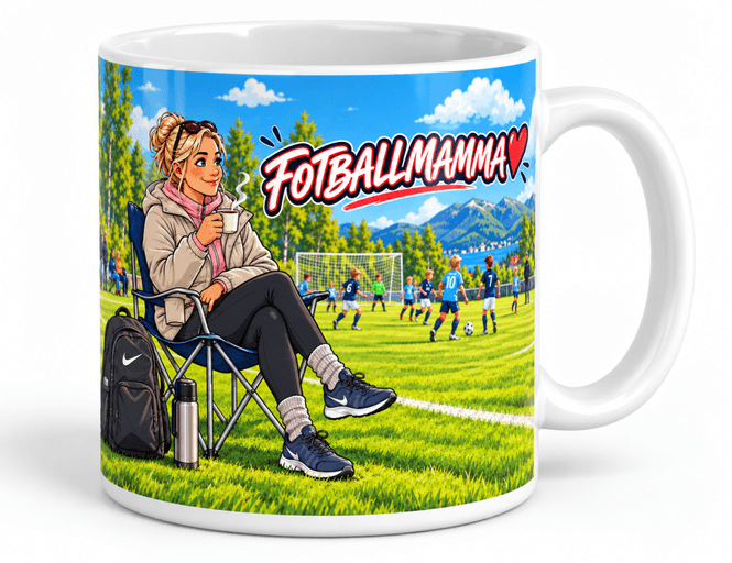 Hovedbilde Kopp - Fotball mamma 