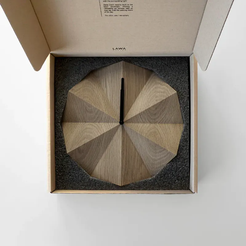 Klokke - smoked oak