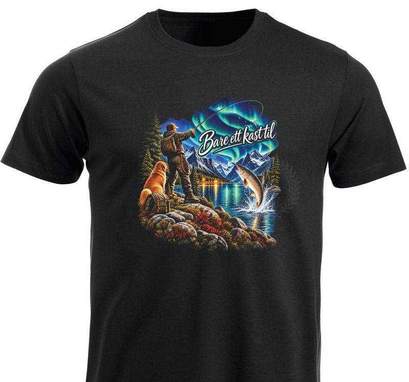 T-shirt / hoodie - Bare ett kast til