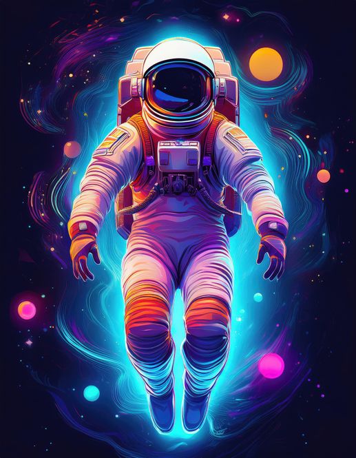 Hovedbilde Plakat - Astronaut