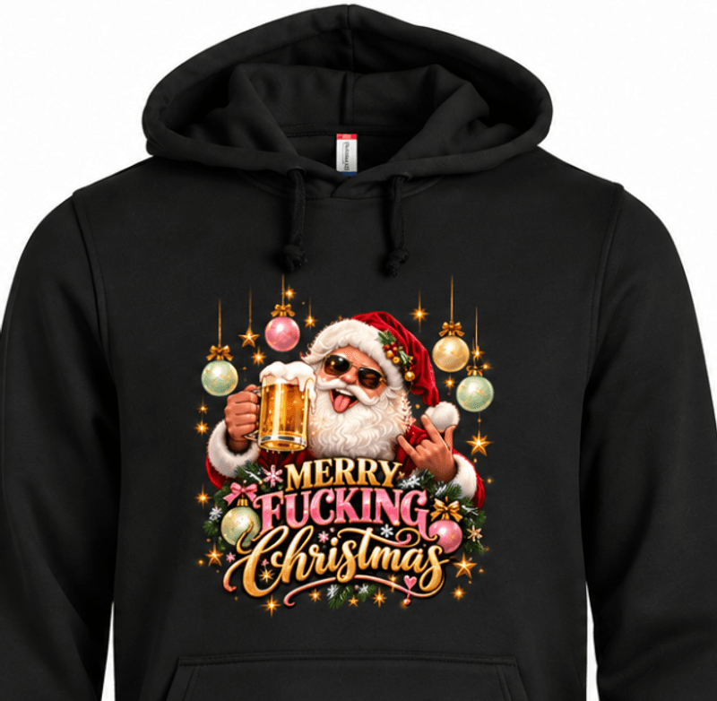 T-shirt/ hoodie - Merry fucking christmas