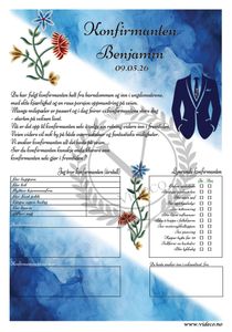 Hovedbilde Spådomsark bunad , Gutt