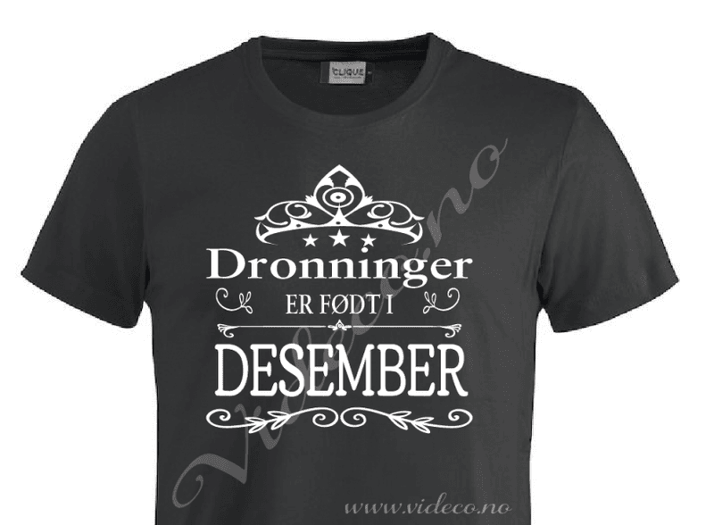 T-shirt - Dronning