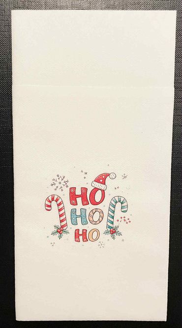 Hovedbilde Serviett -  HO HO HO 
